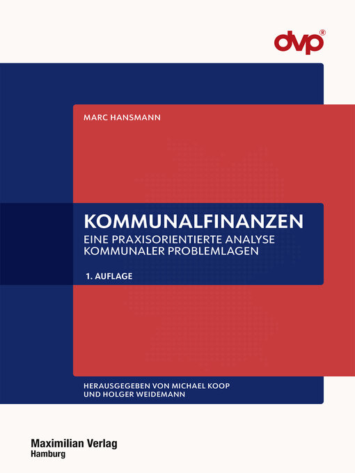 Title details for Kommunalfinanzen by Marc Hansmann - Wait list